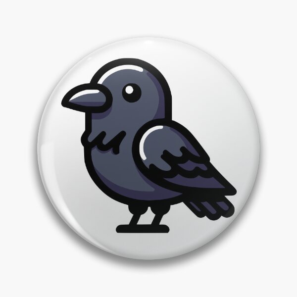 Item preview, Cute Crow Cartoon designed and sold by PMCreative.