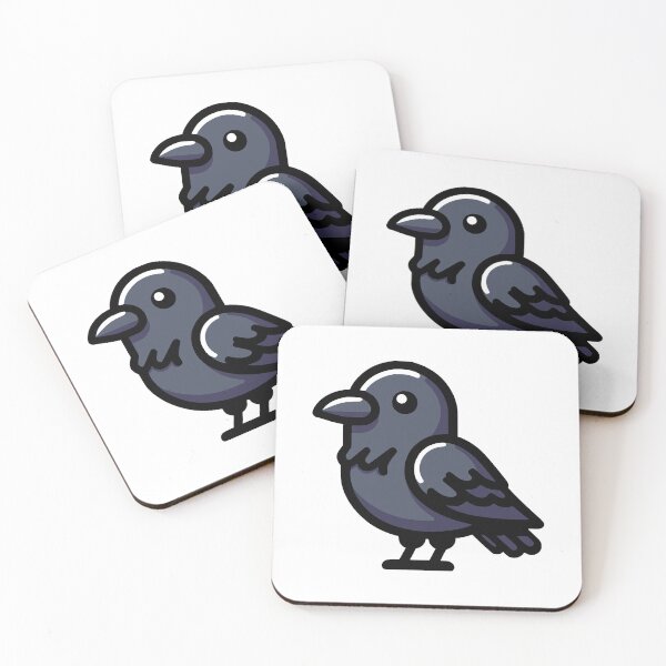 Item preview, Cute Crow Cartoon designed and sold by PMCreative.