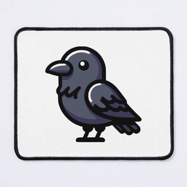Item preview, Cute Crow Cartoon designed and sold by PMCreative.