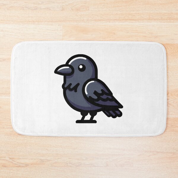 Item preview, Cute Crow Cartoon designed and sold by PMCreative.