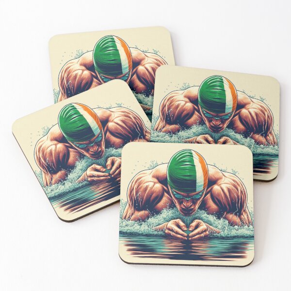 Item preview, Competitive Irish Swimmer - Breaststroke designed and sold by Bright-Moonrise.