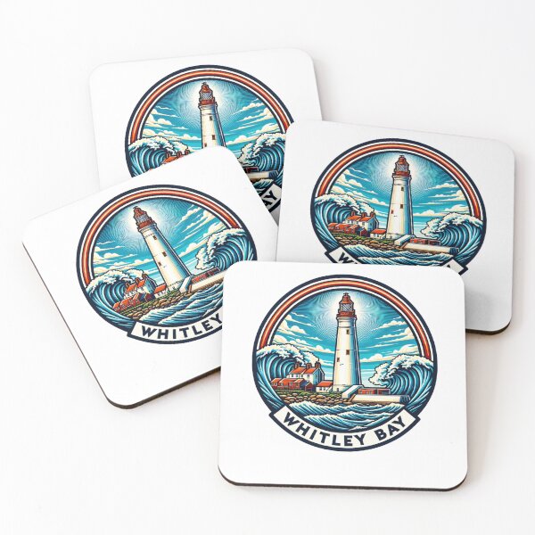 Item preview, Whitley Bay Iconic Lighthouse designed and sold by MerchByCraig.