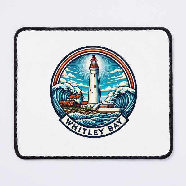 Item preview, Whitley Bay Iconic Lighthouse designed and sold by MerchByCraig.