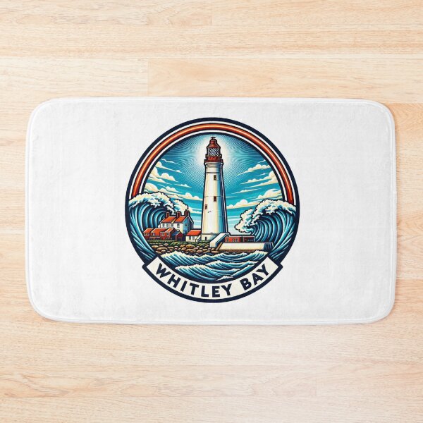 Item preview, Whitley Bay Iconic Lighthouse designed and sold by MerchByCraig.