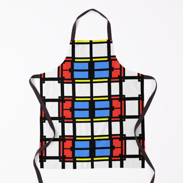 Item preview,  Mondrian style Minimalist Abstract Surface Pattern by Jenny Meehan 7 designed and sold by Jenny Meehan Art Prints and Patterns  .