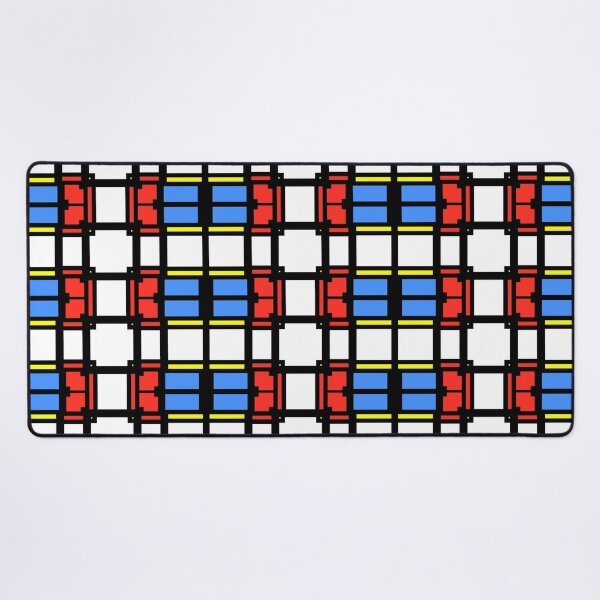 Item preview, Mondrian style Minimalist Abstract Surface Pattern by Jenny Meehan 7 designed and sold by Jenny Meehan Art Prints and Patterns .