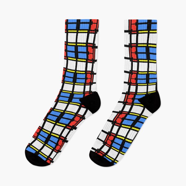 Item preview,  Mondrian style Minimalist Abstract Surface Pattern by Jenny Meehan 7 designed and sold by Jenny Meehan Art Prints and Patterns  .