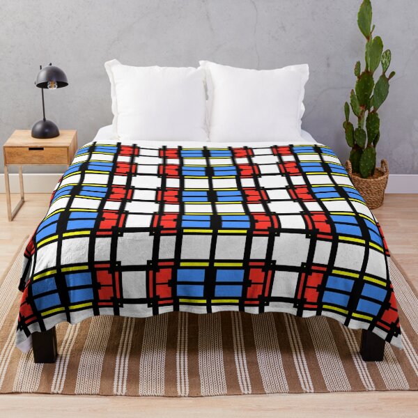 Item preview, Mondrian style Minimalist Abstract Surface Pattern by Jenny Meehan 7 designed and sold by Jenny Meehan Art Prints and Patterns .