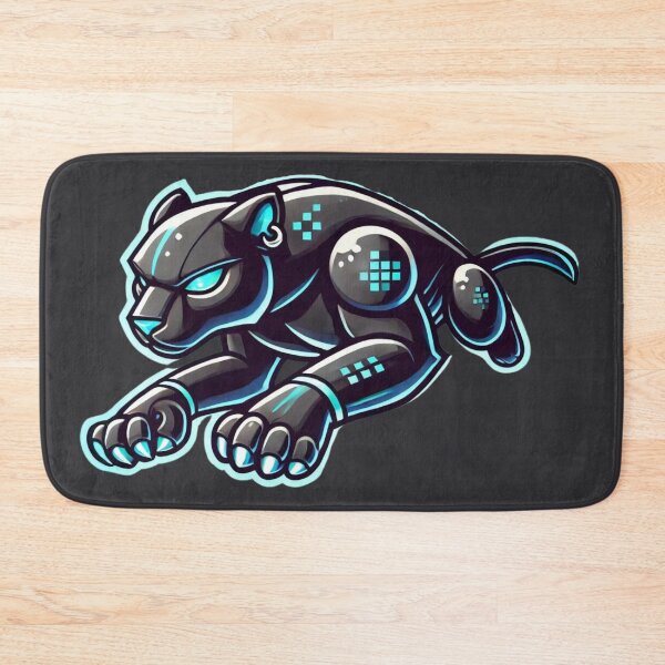 Item preview, Cyber Panther: Unleash Your Inner Strength designed and sold by Design Delinquent.