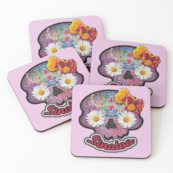 Artikelvorschau, Mexikanische Catrina mit Blumen. Sinaloa, Mexiko entworfen und verkauft von fashionlabrador.