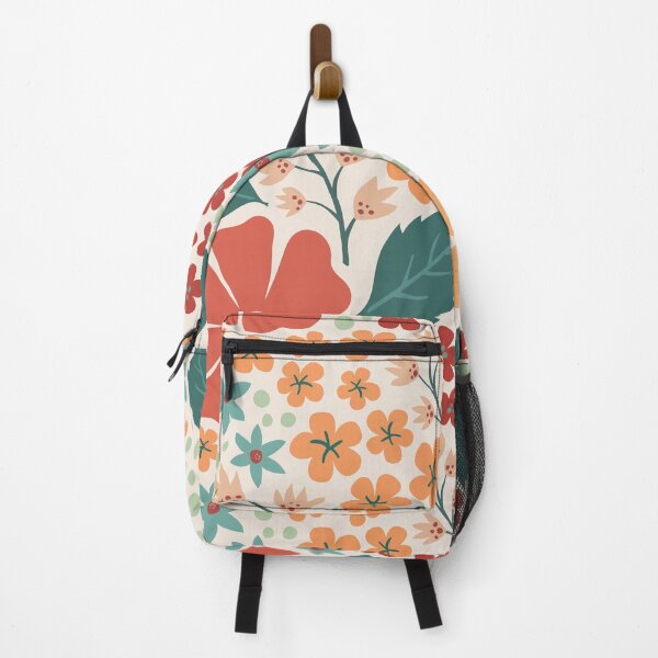 Item preview, Vintage cartoon flower garden pattern designed and sold by drosostalitsa.