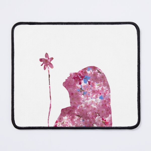 Item preview, Pink flower girl silhouette  designed and sold by Paxbear Tees.