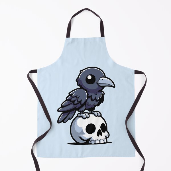 Item preview, Cute Crow On A Skull designed and sold by PMCreative.