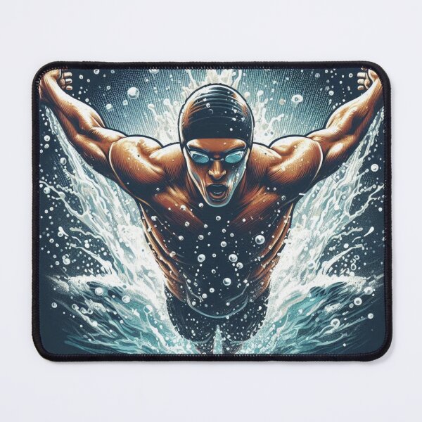 Item preview, Competitive Swimmer - Butterfly designed and sold by Bright-Moonrise.
