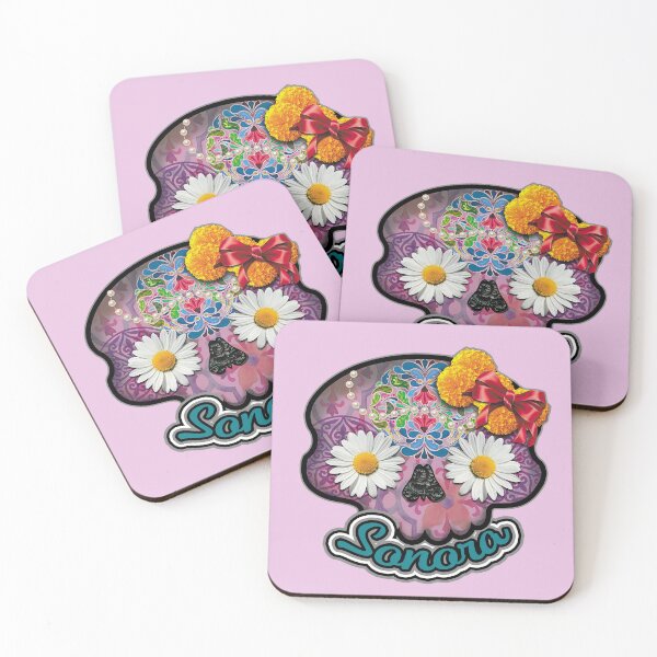 Item preview, Mexican Catrina with flowers. Sonora, Mexico designed and sold by fashionlabrador.