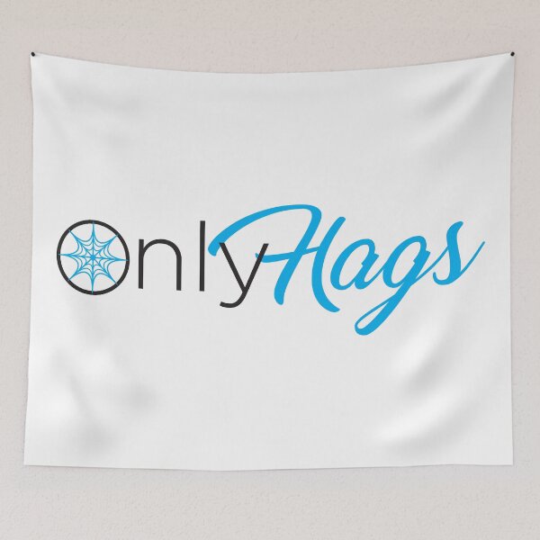 Item preview, OnlyHags - Only Hags Old Logo Parody designed and sold by SOVLLESS.
