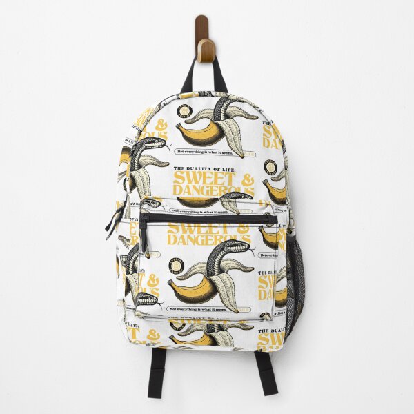 Item preview, Sweet and Dangerous Snake Banana Cool animal lover retro designed and sold by DrawHandArt.