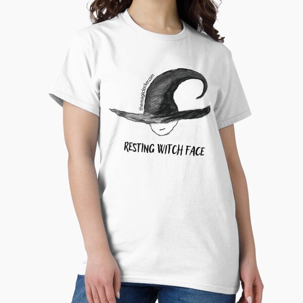 Item preview, Resting Witch Face designed and sold by TheMagicLocker.