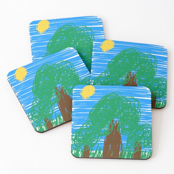 Item preview, Sunny Day in the Scribble Forest designed and sold by 3ple8.