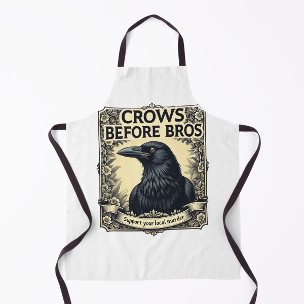 Item preview, Crows before bros - Support your local murder designed and sold by GroovyDino.