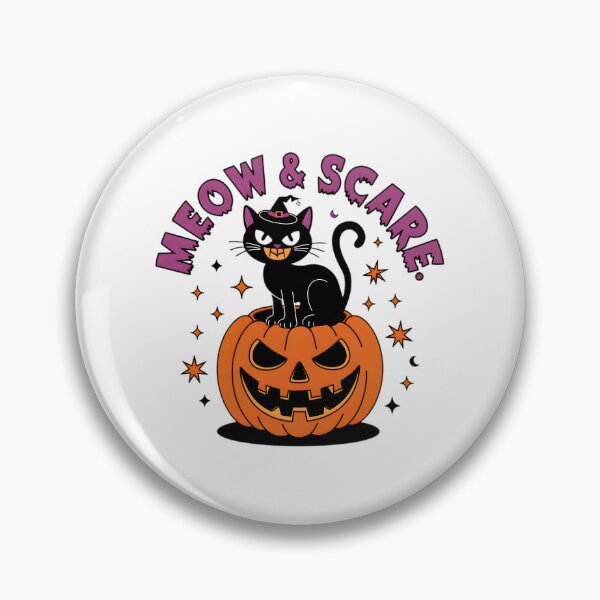 Item preview, Spooky Cat & Pumpkin Delight designed and sold by AI-Only Creations.