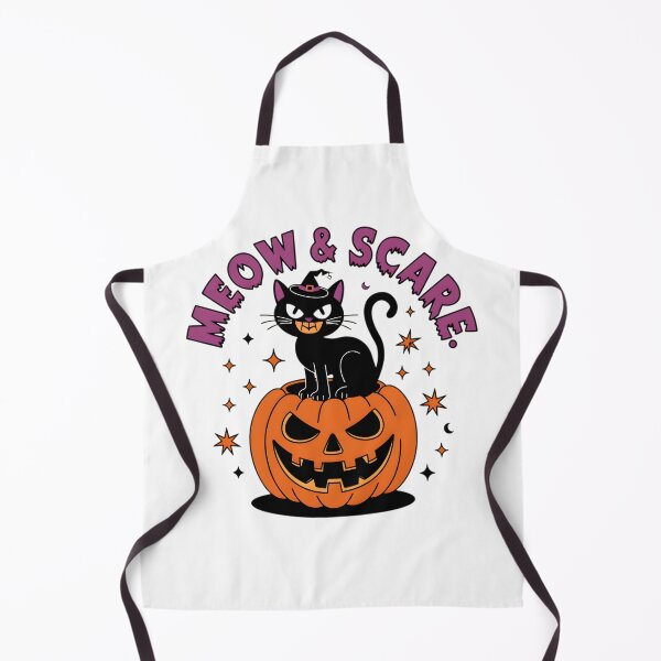 Item preview, Spooky Cat & Pumpkin Delight designed and sold by AI-Only Creations.