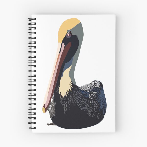 Aperçu de l'œuvre Croquis de pélican créée et vendue par RedFishyTee.