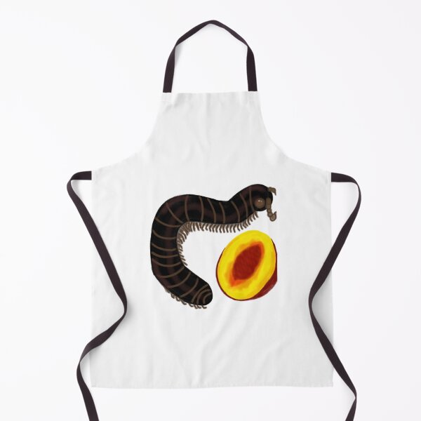 Item preview, Millipede with Peach Design 2 designed and sold by Kittylunarcraft.