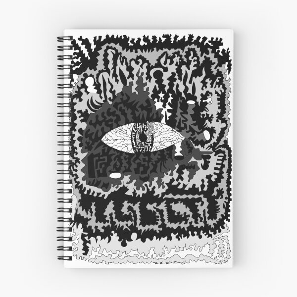 Item preview, Abyss Watching - Grayscale designed and sold by ZikuPrints.