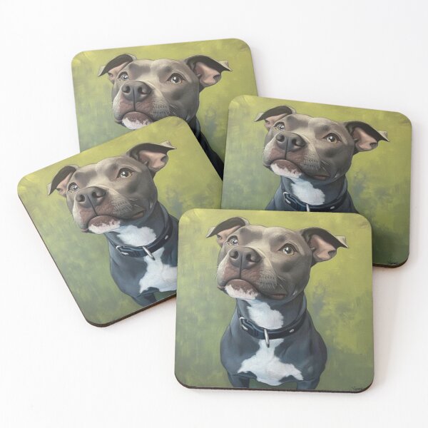 Item preview, Pit Bull by Van Gogh designed and sold by MasterpiecePets.