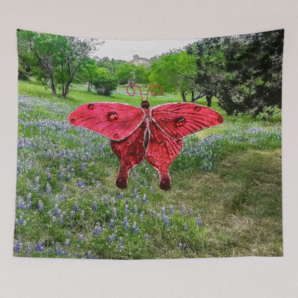 Item preview, Butterfly From Zorg Leaving a Garden designed and sold by heatherfriedman.