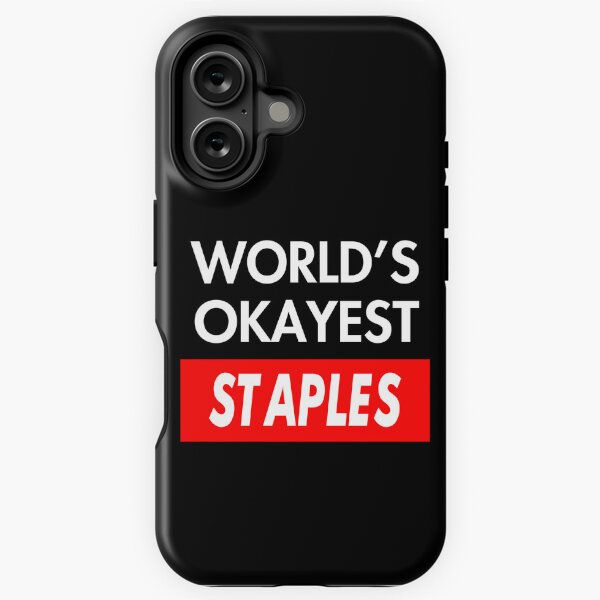 Item preview, Staples Name Worlds okayest Staples designed and sold by Leo-Cay.