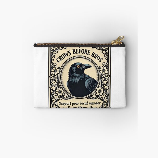 Item preview, Crows before bros - Support your local murder  designed and sold by GroovyDino.