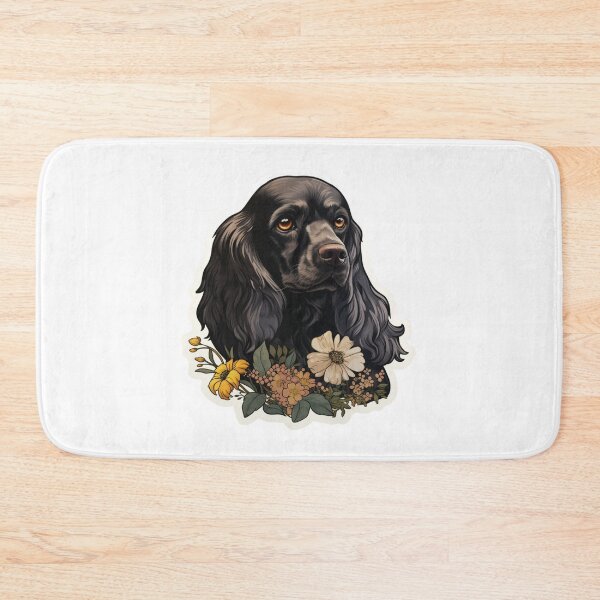 Item preview, Cute Flower English Cocker Spaniel Mom Dad Guardian Angel Best Friend Doggie Paw designed and sold by SMARTKIT  DESIGNAGENCY.