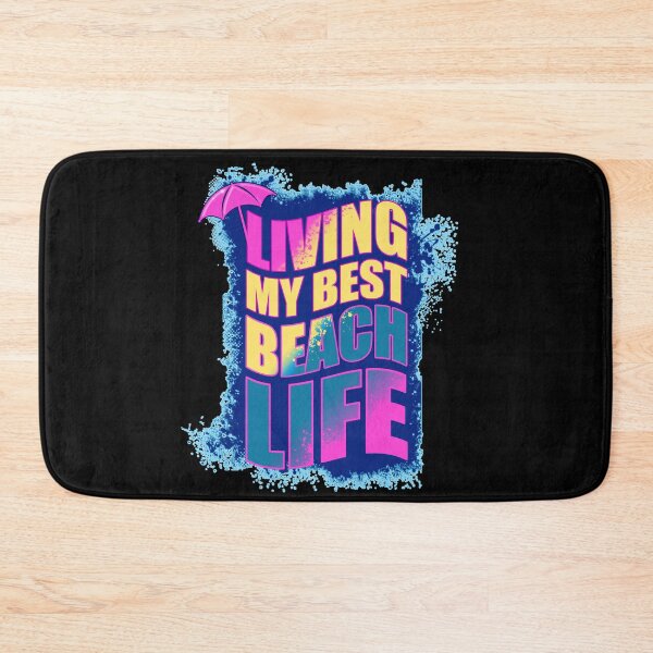 Item preview, Living MY Best Beach Life designed and sold by obedtheartist.