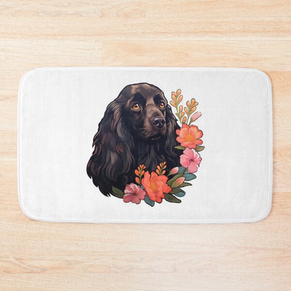 Item preview, Cute Flower English Cocker Spaniel Mom Dad Guardian Angel Best Friend Doggie Paw designed and sold by SMARTKIT  DESIGNAGENCY.