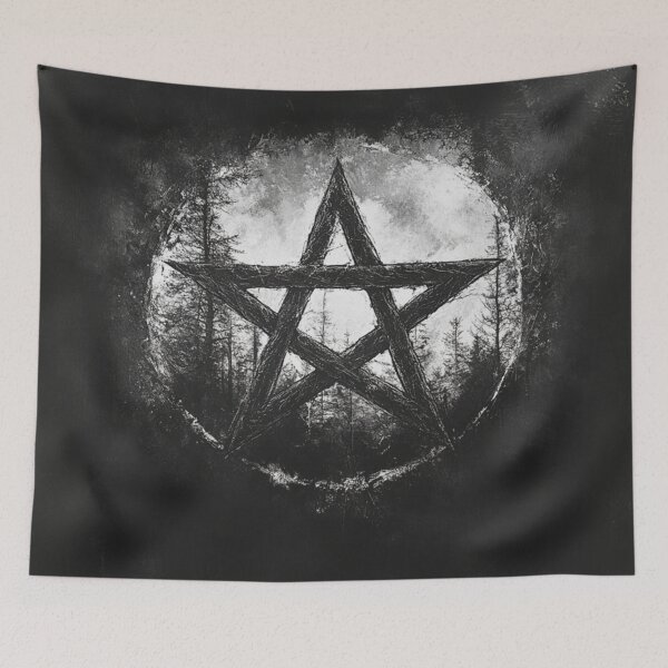 Item preview, pentagram designed and sold by CursedbyLilith.