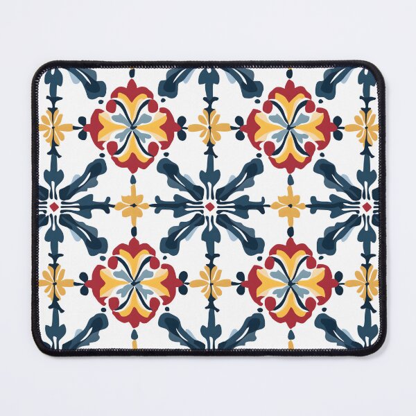 Item preview, Classic Spanish Tile Pattern with Vibrant Colors designed and sold by PhrasesTheThird.