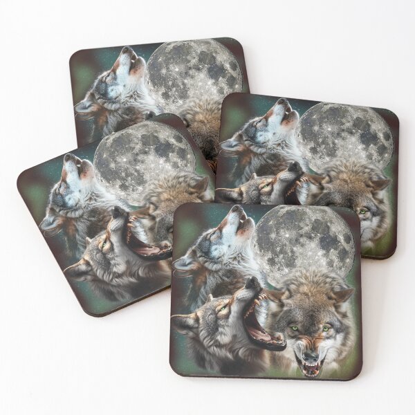 Item preview, Full Moon Wolf designed and sold by flak82.