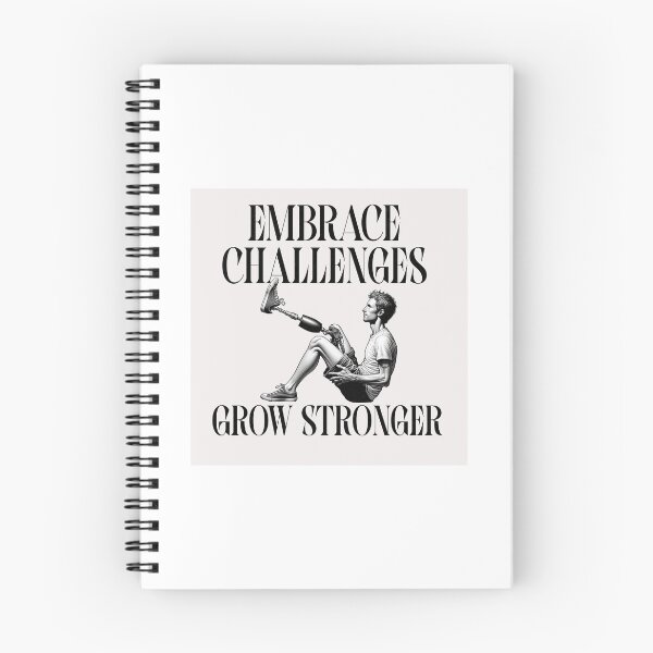Item preview, Embrace challenges, grow stronger. designed and sold by smanopla.