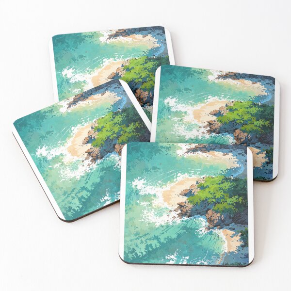 Item preview, Carribean Coastline designed and sold by Worldscape Wonders.