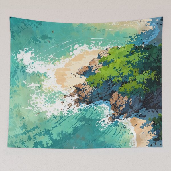 Item preview, Carribean Coastline designed and sold by Worldscape Wonders.