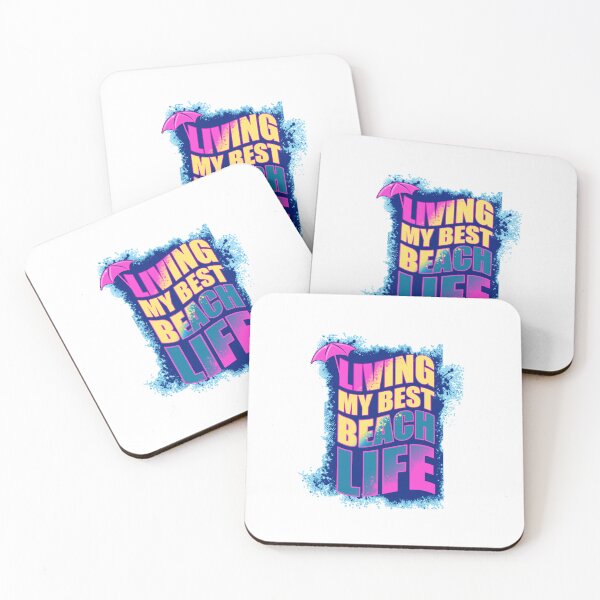 Item preview, Living My Best Beach Life designed and sold by obedtheartist.