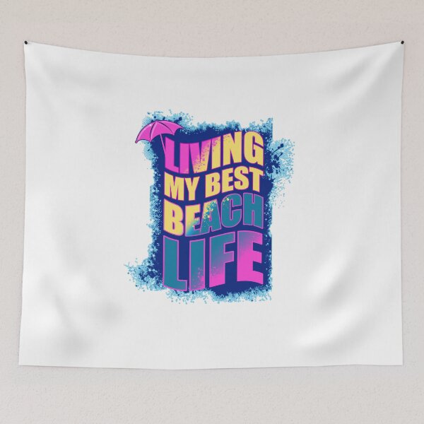 Item preview, Living My Best Beach Life designed and sold by obedtheartist.