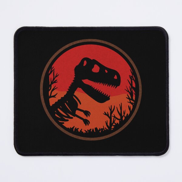Item preview, Jurassic Dinosaur Skeleton Graphic Tee with Vintage Style for Paleontology Lovers designed and sold by DrawHandArt.