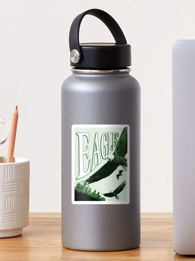 Thumbnail 1 of 3, Sticker, You can run, but we can fly designed and sold by Rockys-Randoms.
