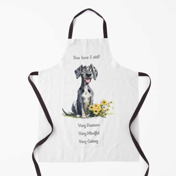 Item preview, Demure Mindful and Cutesy Great Dane designed and sold by M1234s.