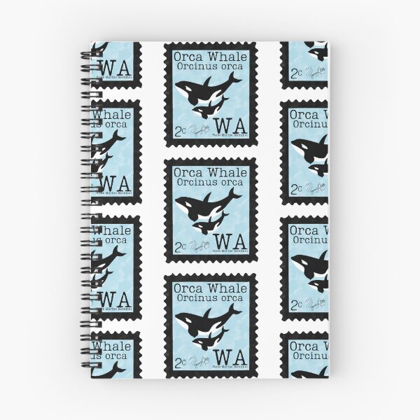 Item preview, Orca Whale: Washington State Marine Mammal Stamp designed and sold by Marguerite Artistry.