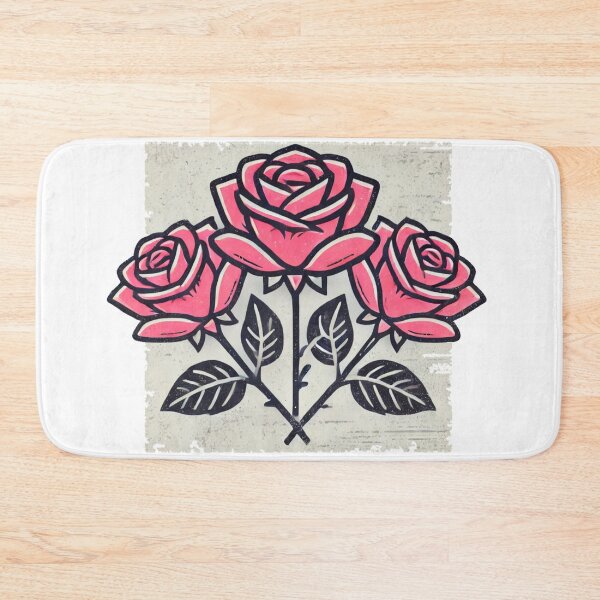Item preview, Vintage Red Roses designed and sold by Blink Art Studio.