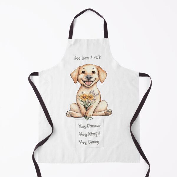 Item preview, Demure Mindful and Cutesy Labrador designed and sold by M1234s.